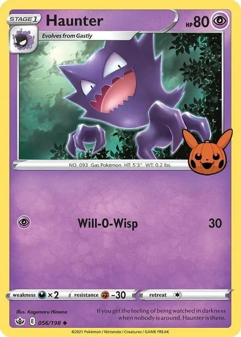 Chilling Reign Haunter #56/198 Trick or Trade